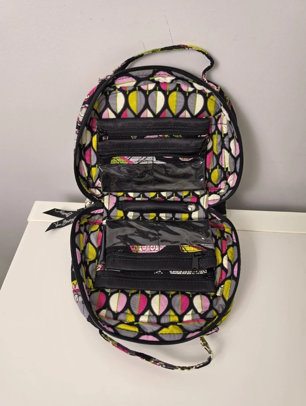 Vera Bradley Moon Blooms Travel Jewelry Organizer